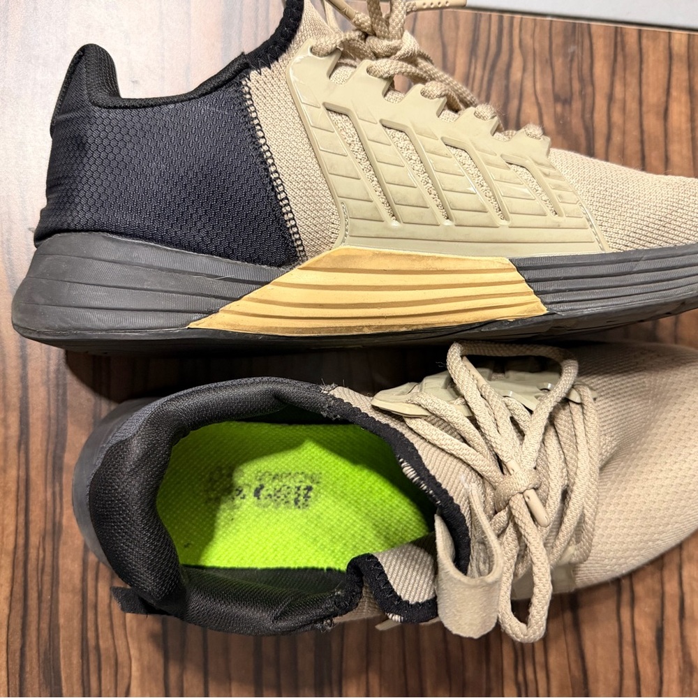Inov-8 Men's Neutral Trainer in Tan, Black and Lime